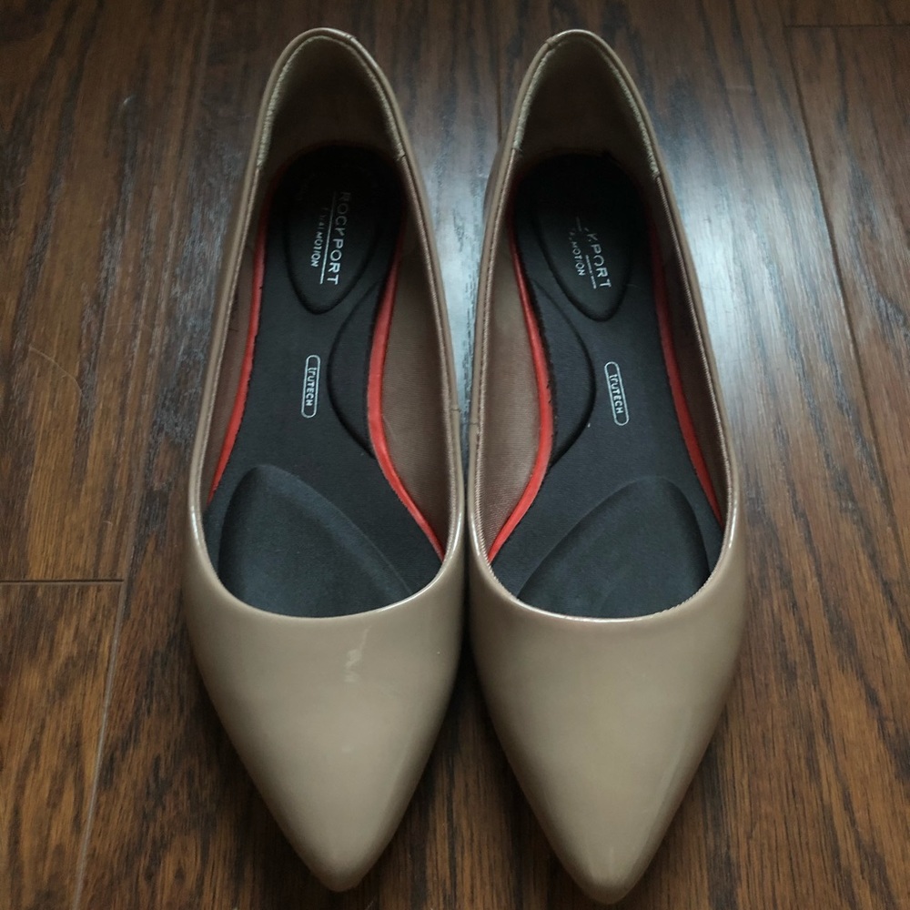 Rockport Ballet Flats - Nude/Taupe